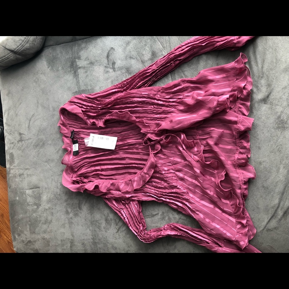 Pink blouse